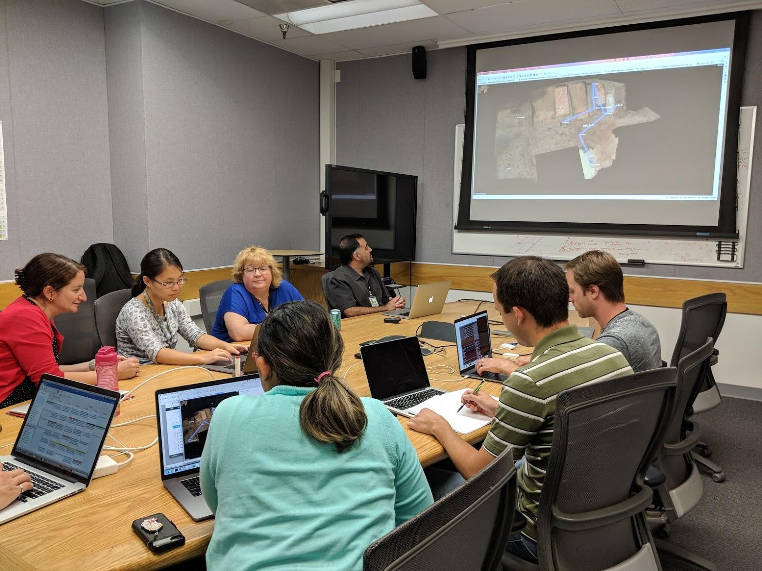 SRR team formulating objectives with scientists